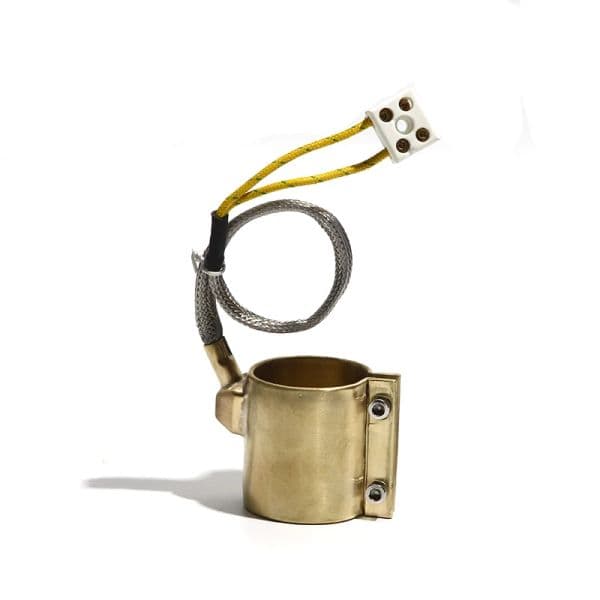 220V Brass Band Heater Electric Heating Ring 25x30mm/30x30mm/30x35mm/30x40mm/30x45mm Two/Three/Five Wires Type