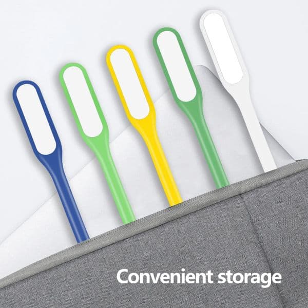 Portable USB LED Mini Book Reading Light Lamp Travel Table Lamp PC Computer Laptop Notebook Flexible Bendable Night Light