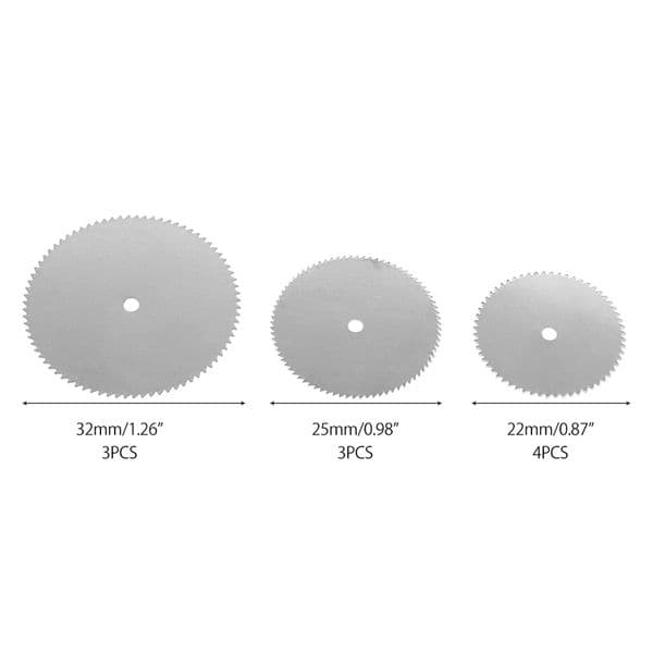 11pc Dremel Tool Mini Cutting Disc For Rotory Accessories Grinding Wheel Rotary Circular Saw Blade Abrasive Disc