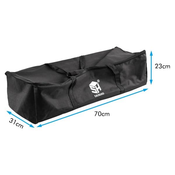 SH 70*26*18cm/27*10*7inch Photography Studio Light Kit Padded Carrying Bag for Light Stand Umbrella Flash Lighting Equipment
