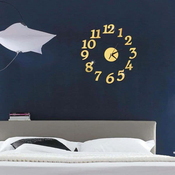 Acrylic Digital Wall Clock Mirror Wall Stickers Creative DIY new Clocks Modern Design Mute Quartz Needle 2025 Watch Diameter 40 to 60CM