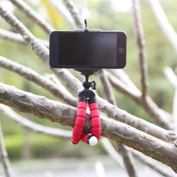 Selens Tripod new Flexible Sponge Octopus Adjustable Mini Camera Tripod For Phone Holder Clip Stand For IPhone Xiaomi 2025 Huawei Ipad