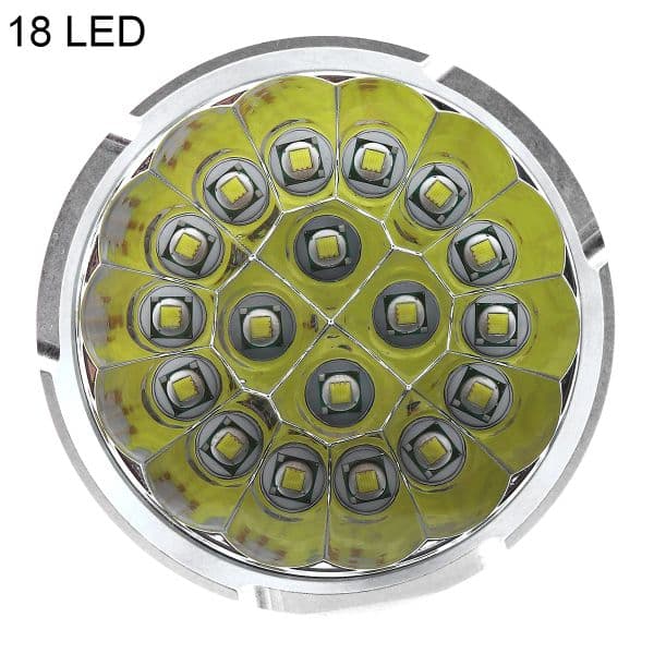 SecurityIng Waterproof Super Bright Led Flashlight 3 Modes 25W/30W Outdoor 10/18 LED Torch Light for Hunting / Camping/ Fishing