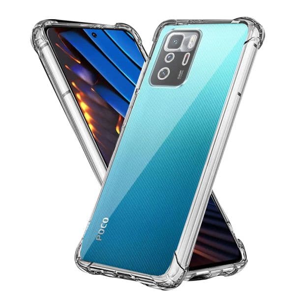 For Xiaomi Poco X3 GT Case Shockproof Phone Cases For Xiaomi Poco X3 GT Silicone Soft Clear Cover Fundas For Poco X3 GT Coque