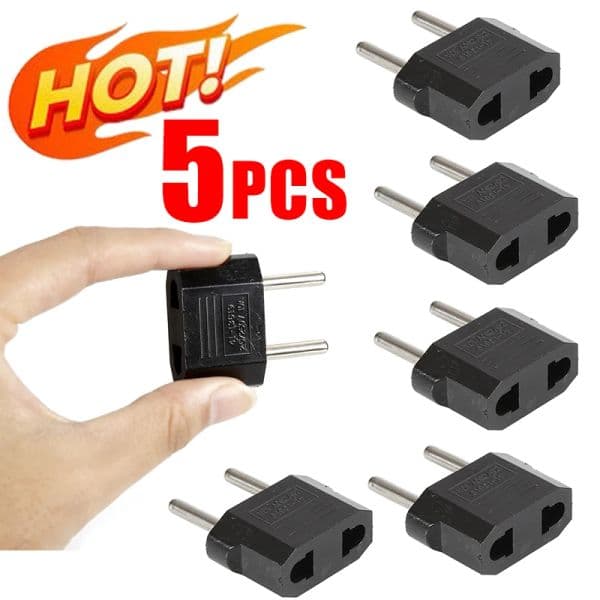 EU Adapter Travel Converter Adapter American China US To EU Plug Euro Plug electrical Adapter AC Electrical Socket Outlet