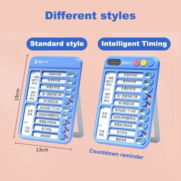 Portable My Chores Checklist Notebook Chores Board Kids Daily Planner Notepad Self Discipline Checklist Board Learning Tools