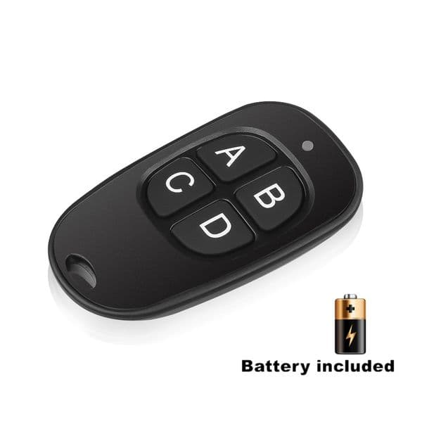 1Pcs 433MHz 4 Keys Copy Remote Control Electric Garage Door Opener Remote Control Duplicator Clone Cloning Code Controller
