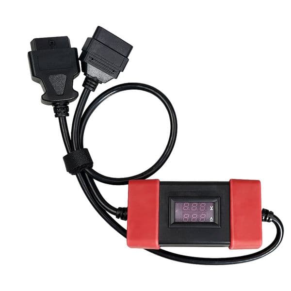 24V to 12V Truck Connector Heavy Duty Truck Diesel Adapter Cable with Full Set 8 Truck Cables for Thinkdiag