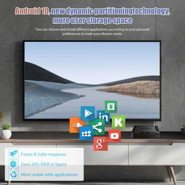 Smart TV Box Android 10.0 X96Q 2GB 16GB Allwinner H313 Quad Core 4K 2.4G Wifi Google Player Youtube X96 1GB 8GB Set Top Box