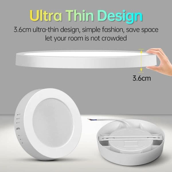 Modern Led Panel Ceiling Lights 110-265V Led Ceiling Lamp for Living new Room Bedroom Kitchen LED Lighting Home 2025 Decor Led Panel Lamp