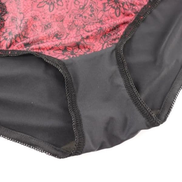 Beauwear XL-6XL High-Rise Women Panties Floral Lace Briefs Ladies Sexy Lace Panties Underwear Breathable Underpants Lingeries