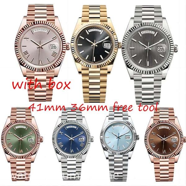 41mm 36mm Watch Designer Watch Men's and Women's Fully Automatic Mechanical Movement Stainless Steel Sapphire Glass 36mm/41mm Luxury Watch