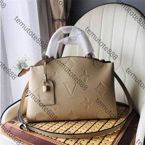 Handbag Fashion Large Classic Embossed pattern printing Casual women handbags Pu Leather Designer luxury crossbody Designer Bag Tote Bags Sh