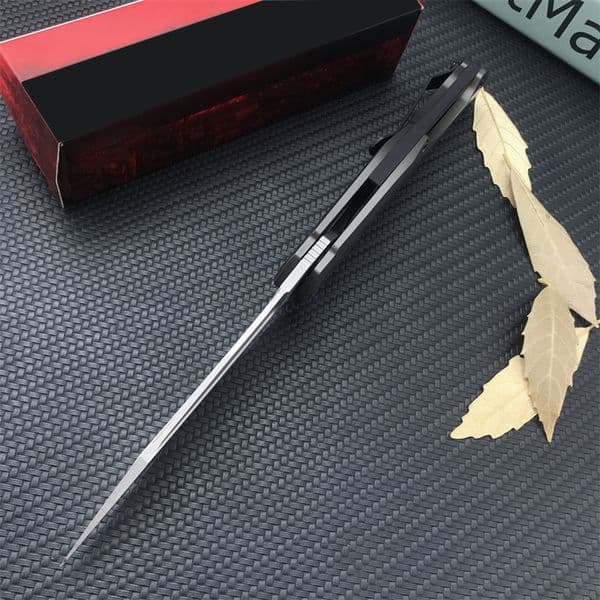 NEW KS Collateral KVT Assisted Flipper Folding Knife Two Tone Drop Point Blade Aluminium Handles with Carbon Fiber Insert Tacticals Hunting Camping Knive