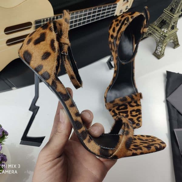 Y51 slippers sandal slides Classics Women shoes heels Sandals fashion Beach Thick bottom Dress Shoe Alphabet lady Sandal Leather High heel lides A5+