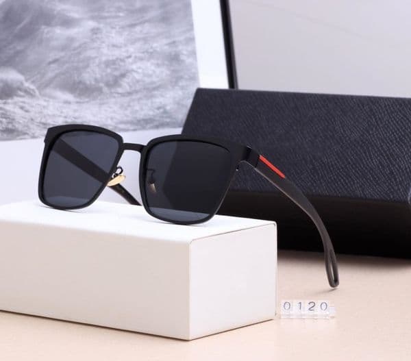 2024hot new fashion vintage driving sunglasses men outdoor sports designer luxury famous mens sunglasses sun glasses with cases box p 0121