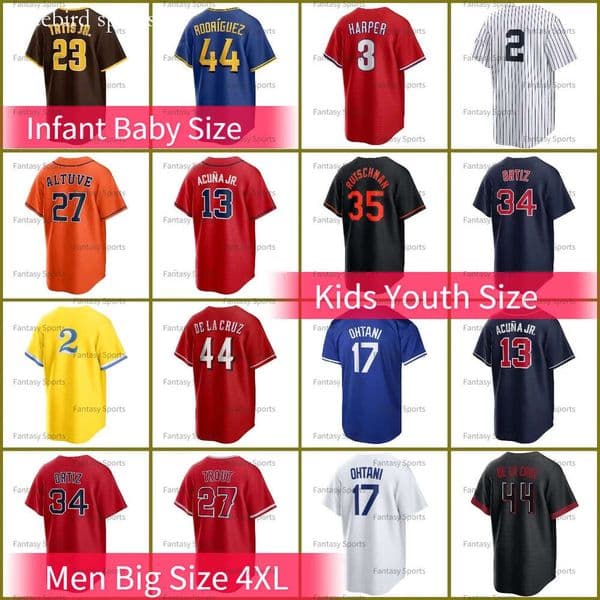 Semien Wheeler Infant Baseball Jersey Joe Kelly Aaron Judge Ohtani Seager Realmuto Acuna Jr. Riley Altuve Harper Lindor Bregman Albies Tatis Jr Jeter Betts Baby Size