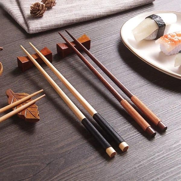 2026 Chopsticks China Set Chicken Wing Wood Japanese Kitchen Solid Premium Lacquerless Waxless Cooking Free Shipping