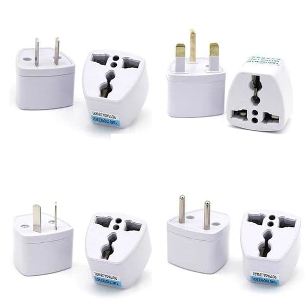 Travel Charger AC Electrical Power UK AU EU To US Plug Adapter Converter USA Universal Adaptor Connector High Quality