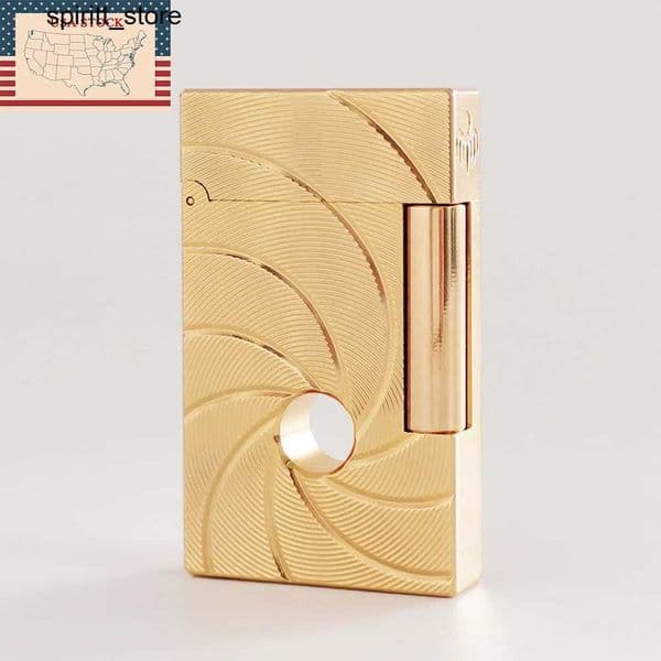 Lighters Ical Lighters 007 Spiral Hole Bright Sound Iatable Butane Gas Cigarette Lighter 2024 Valentines Day Cigarette Gift S24513