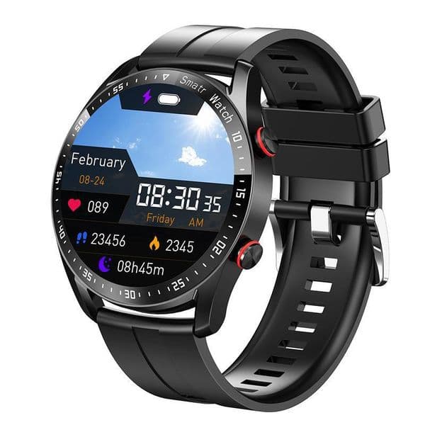 Stay Connected and Stylish with our Smart Watch ECG+PPG Business Stainless Steel Strap 1.46 Large Screen Bluetooth Call Function