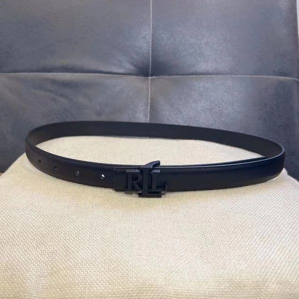Belts Womens Leather Designer Belt - Smooth Buckle Classic French Style Belt