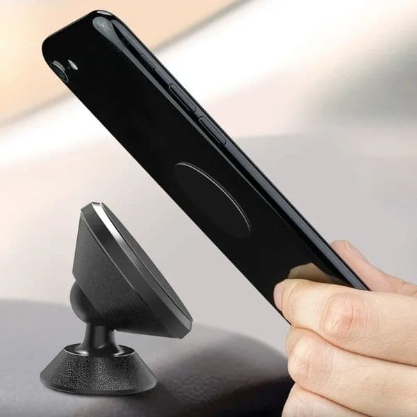 Mini Magnetic Phone Car Mount Tray, Strong Magnet Holder Bracket for iPhone Samsung Xiaomi Huawei dh5727163