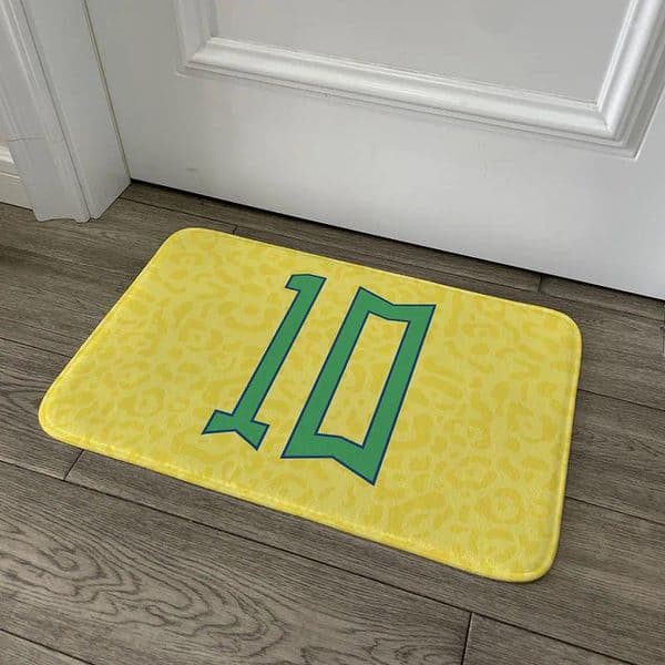 Bath Mats 2024 World Football Series Mat Kitchen Bedroom Balcony Anti-slip Foot Rug Holiday Tournament Bar Decoration Carpet Doormat