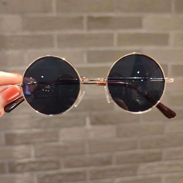 2026 New New Cool cologne Kids Driving perfume Goggles Summer Small Round Sunglasses Vintage Children Sun Boys Girls Baby Uv400 Glasses Designer