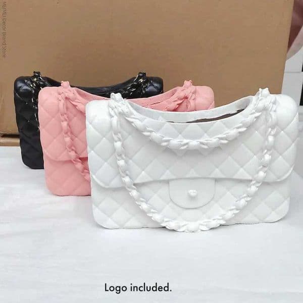 Vases Flip over handbag wallet vase home decoration vase flowerpot living room decoration Q260414