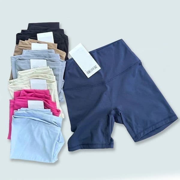 Align Yoga Shorts Sports Shorts 8 inch Breathable High Waisted Athletic Workout Shorts Dupes Tights Outfits Running Casual Biker no awkward Gym Shorts