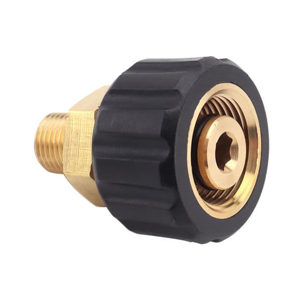 Pressure Washer Connector Snow Foam Lance Adapter with 1/4" Male Fitting for Karcher HD HDS Professional Pressure Washer