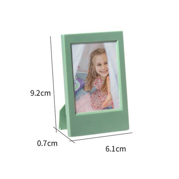 3 Inch Mini Film Photo Frame Photocard Holder Children's Art Photo Frame Scrapbook Decorative Desktop Decor For Fujifilm Instax