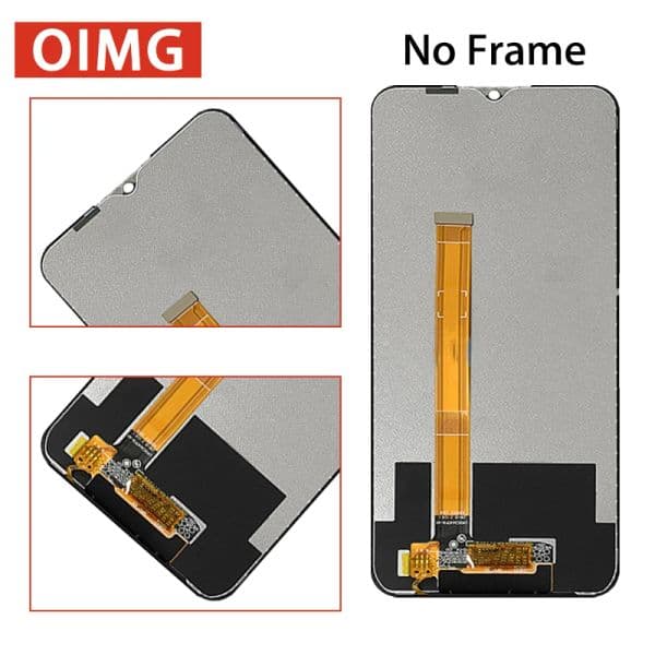 6.5" Original new 2025 For Oppo Realme C25Y RMX3265, RMX3268, RMX326 LCD Display Touch Screen With Frame For Realme-C25Y LCD Replacement