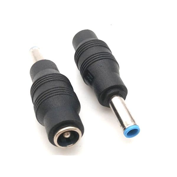 1 pcs Right Angle Connector 7.4*5.0mm To 4.5*3.0mm DC Power Charger for HP Dell Blue Tips Copper Core Laptop Adapter