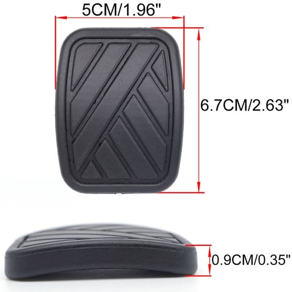 For Suzuki Vitara FT/GT JT 1999 - 2011 2012 2013 Chevrolet Tracker Car Rubber Brake Clutch Foot Pedal Pad Covers Accessories