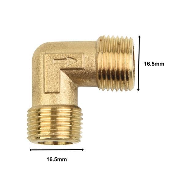 Air Compressor Fittings Brass 16.5mm Male Thread Check Valve Elbow Coupler Tools Pipe Compressor Pneumatic Hosen Accessories