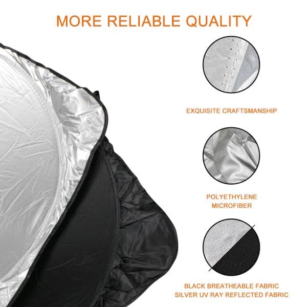 Car Windshield Sun Shade Cover For Honda Odyssey City Modulo Legend DOHC Windscreen Sunshade Protector Parasol Auto Accessories