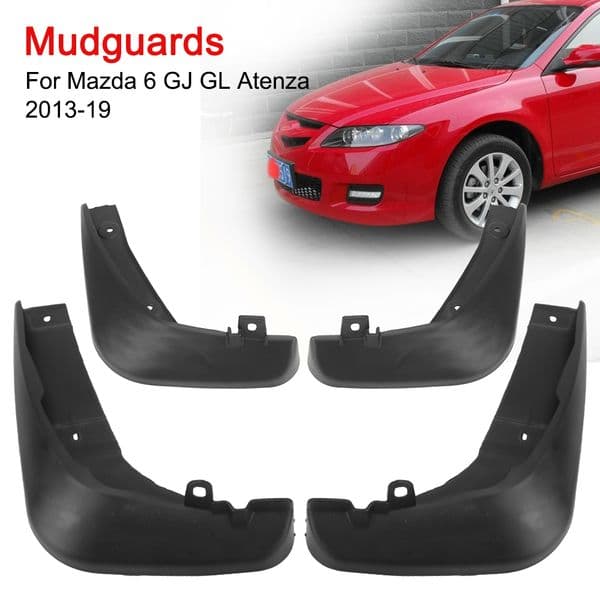 Mudguards Fender For Mazda 6 GJ GL Atenza 2013-2019 Front Rear Mud Flaps 4pcs/set Car Accessories Splash Guards