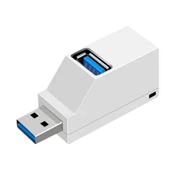 USB 3.0 HUB Adapter Extender Mini Splitter Box 1 to 3 Ports High Speed USB 2.0 Hub For PC Laptop U Disk Card Reader Accessories