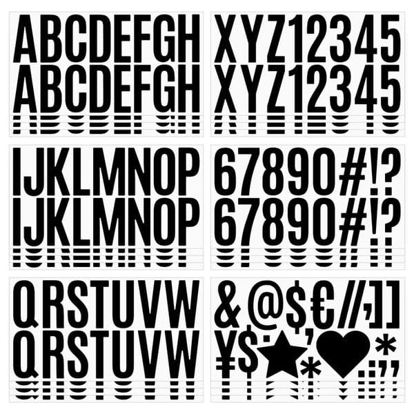 6Pcs/Set 2.5 Inches Waterproof 26 Alphabet Stickers Colorful Stickers for Grad Cap Decoration and DIY Crafts Making Supplies