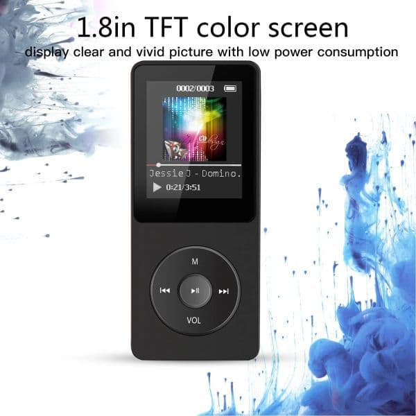1.8inch screen MP3 player board with speaker MP3 Player 4GB Card Build-in photo/video Play/fm Radio/voice Recorder/e-book Reader