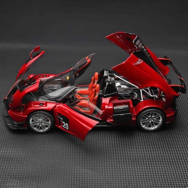 Plane Plane Diecast Cars 1 slot car 18 Pagani Huayra BC Blu Francia/Candy Blue With Carbon Accents 1/18 Model Car By Autoart Track Track free shippingfree shipping