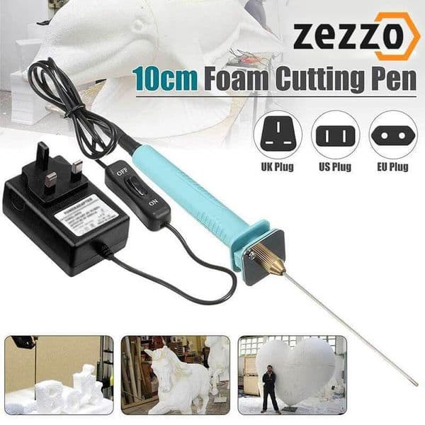 Hot Wire Styrofoam Cutting Pen 110V-240V Foam Pen Needle Electric Foam Polystyrene Cutting Machine Thermal Engraving Cutter Pen