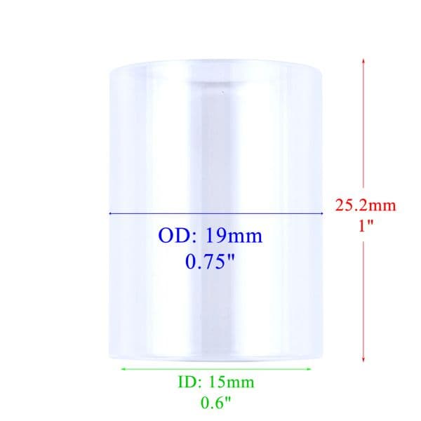 TIG10#High Temperature Glass Transparent Visualize Temperature Resistant O-rings For WP9/17/18/20/26 Stubby Gas Lens Consumables