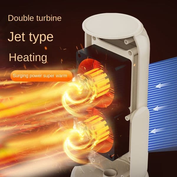 220V Portable Desktop Electric Heater 2 gear mini fan heater with Fast Heating for Home and Office