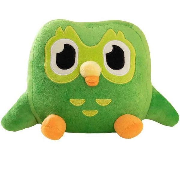 cologne perfume 2026 New Animals 30Cm Green Duolingo Plush Plushie Of Duo The Owl Doll Decoration Soft Stuffed Cute Animal Toy Birthday Gift For Kids Designer