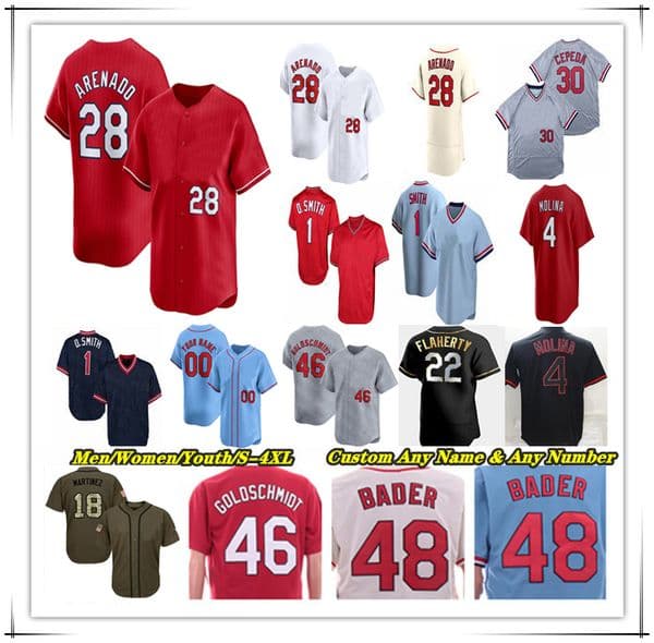 Paul Goldschmidt Baseball Jersey Brendan Donovan Nolan Arenado Masyn Winn Alec Burleson Lars Nootbaar Nolan Gorman Willson Contreras Michael Siani Sonny Gray 4XL