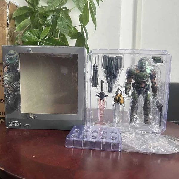 2026 New New Toy Anime Figma Sp-140 Figures SP 140 Destroy Warrior Eternal Sp140 Action Figure Model Toys Joint Movable Doll Present T240521 Zwj Toy