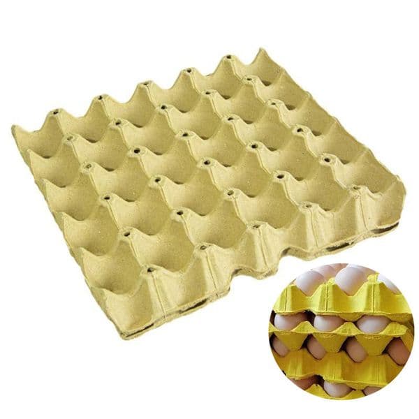 Egg Crates Egg Flat Cartons Bulk Holds 30 Eggs Paper Trays Organizer Bins Holders HW0271